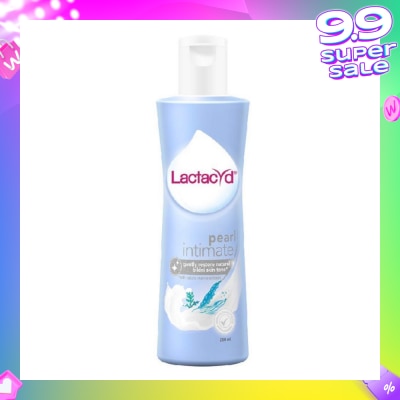 LACTACYD Pearl Intimate with Natural Marine Extract Feminine Wash (Gently Restore Natural Bikini Skin Tone) 250ml