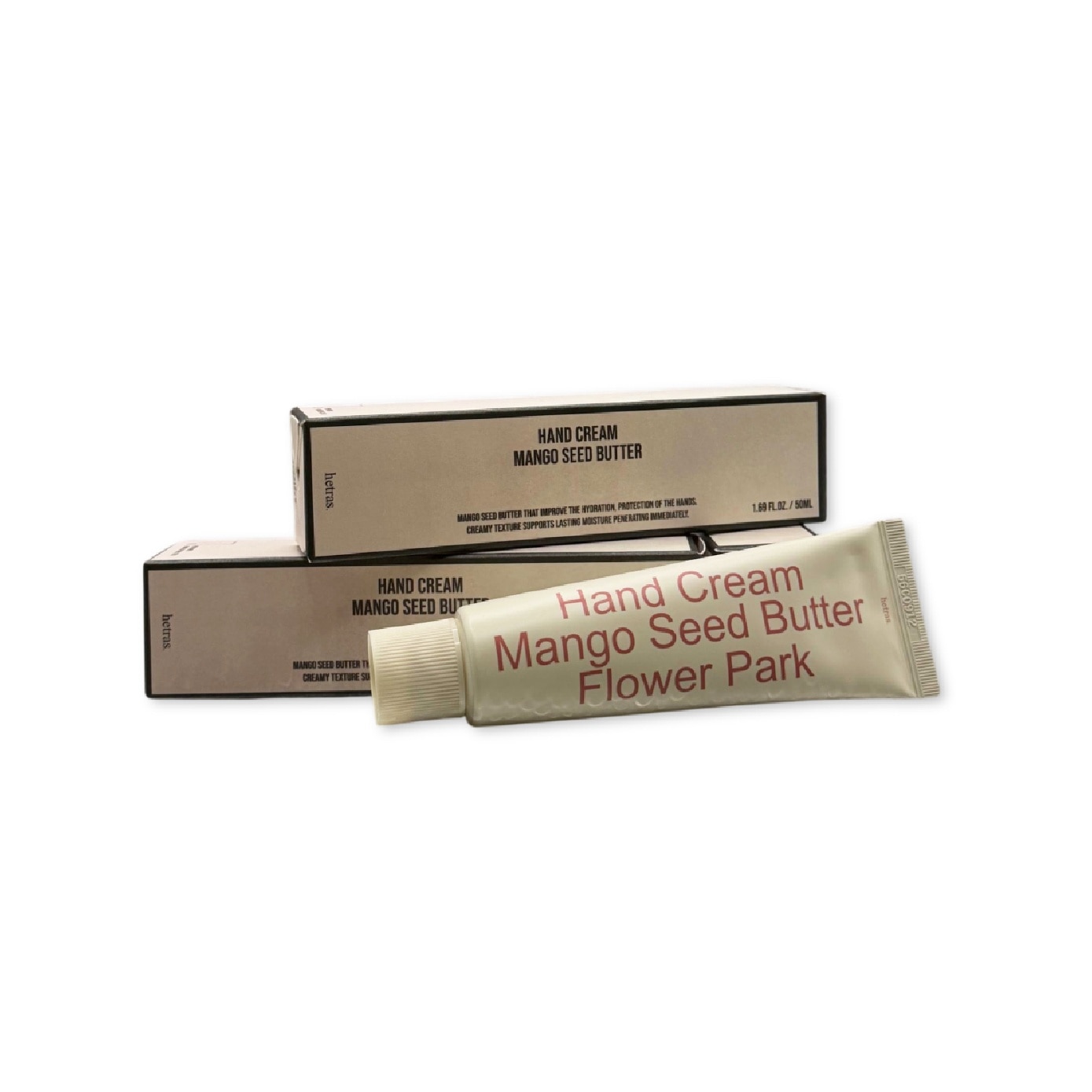 Hetras Perfumed Mango Seed Butter Hand Cream Flower Park 50ml image