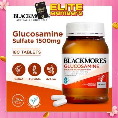 BLACKMORES Glucosamine Sulfate 1500mg Tablets 180s