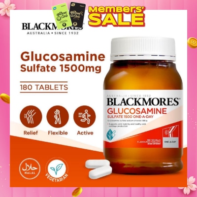 BLACKMORES Glucosamine Sulfate 1500mg Tablets 180s