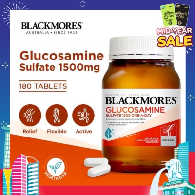 BLACKMORES Glucosamine Sulfate 1500mg Tablets 180s