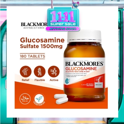 BLACKMORES Glucosamine Sulfate 1500mg Tablets 180s image