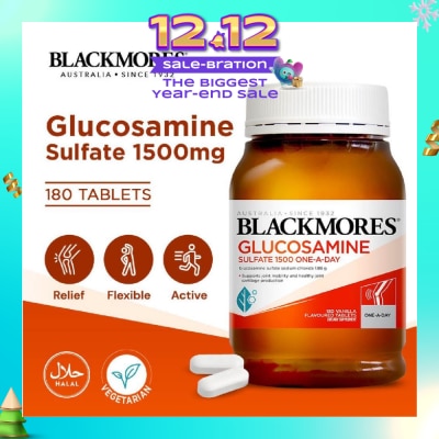 BLACKMORES Glucosamine Sulfate 1500mg Tablets 180s