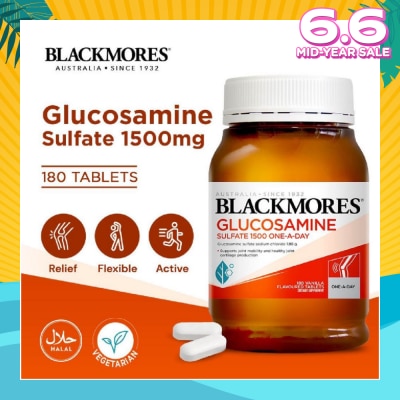 BLACKMORES Glucosamine Sulfate 1500mg Tablets 180s