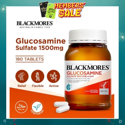 BLACKMORES - Glucosamine Sulfate 1500mg Tablets 180s