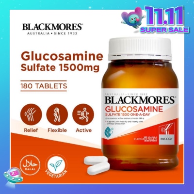 BLACKMORES Glucosamine Sulfate 1500mg Tablets 180s