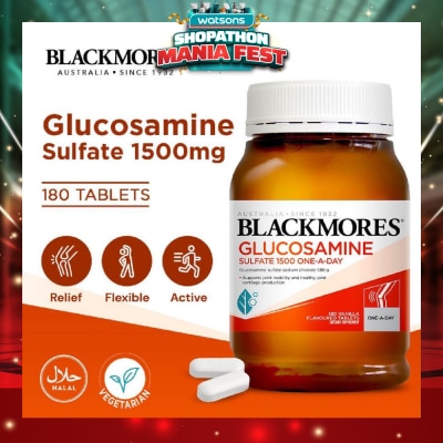 BLACKMORES - Glucosamine Sulfate 1500mg Tablets 180s