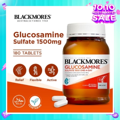 BLACKMORES Glucosamine Sulfate 1500mg Tablets 180s