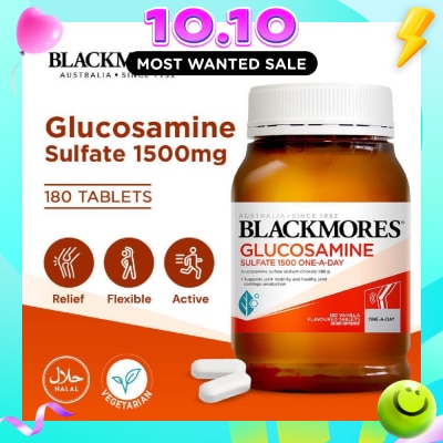 BLACKMORES Glucosamine Sulfate 1500mg Tablets 180s image