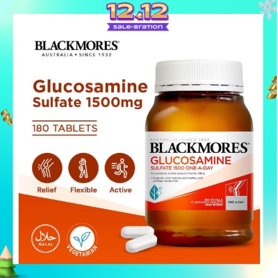 BLACKMORES Glucosamine Sulfate 1500mg Tablets 180s