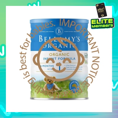 BELLAMY'S ORGANIC Organic Infant Milk Formula - Step 1 900g