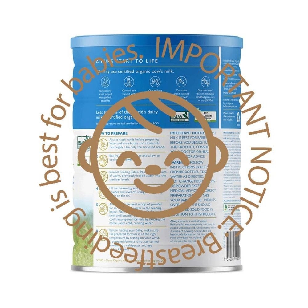 Organic Infant Milk Formula - Step 1 900g