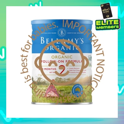 BELLAMY'S ORGANIC Organic Step 2 Follow On Formula (For 6 to 12 Months) 900g