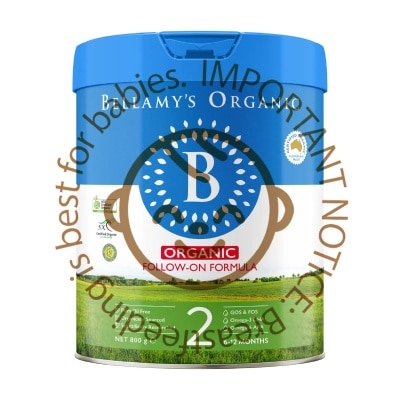 BELLAMY'S ORGANIC Organic Step 2 Follow On Formula (For 6 to 12 Months) 900g