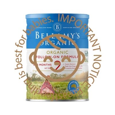 Bellamy's Organic フォローオンミルク 900g 2セット Bellamy's