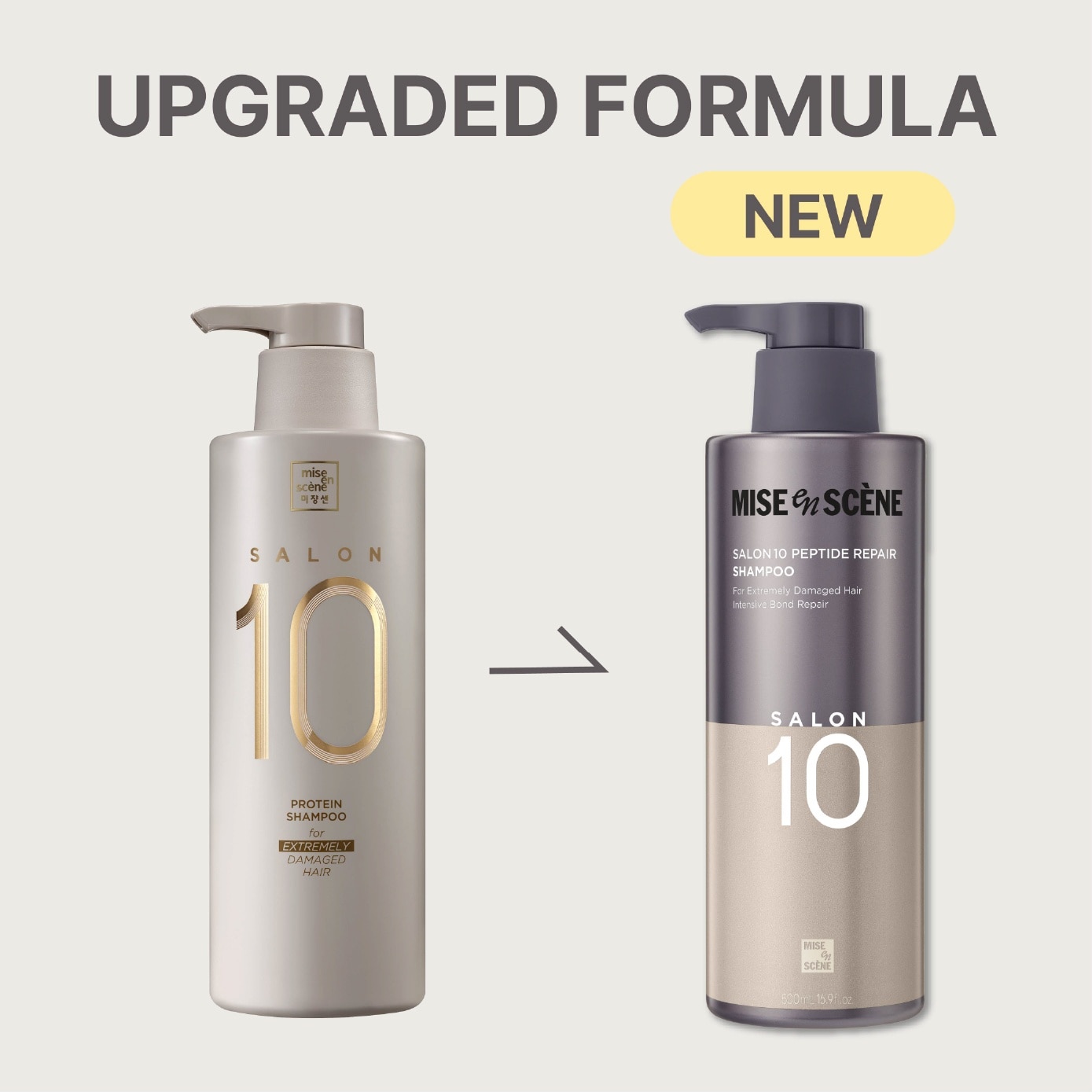 Salon 10 Peptide Repair Shampoo 500ml image