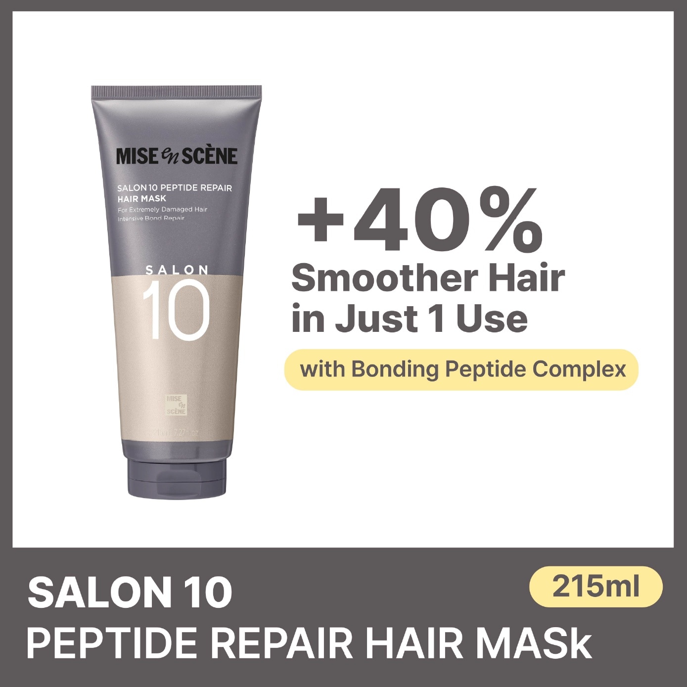 Salon 10 Peptide Repair Hair Mask 215ml image