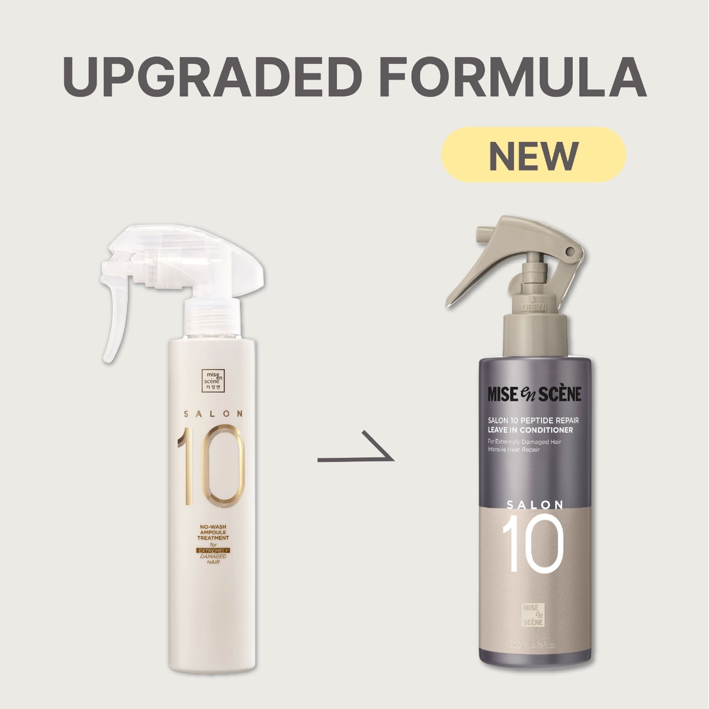 Salon 10 Peptide Repair Leave In Conditioner 200ml image