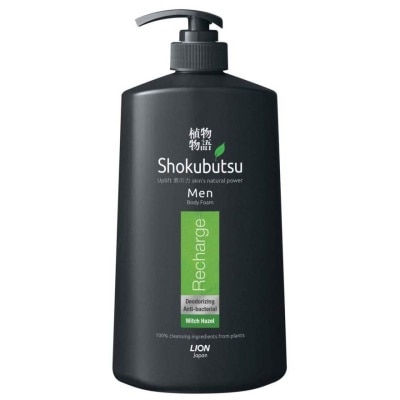 SHOKUBUTSU Men Body Foam 900ml - Recharge