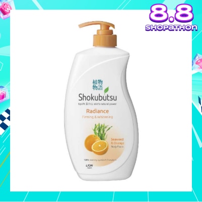 SHOKUBUTSU Radiance Body Foam 900ml - Firming & Whitening