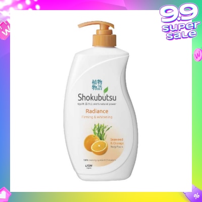 SHOKUBUTSU Radiance Body Foam 900ml - Firming & Whitening