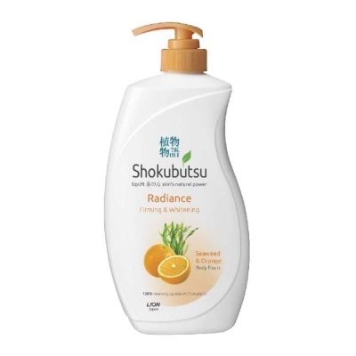 SHOKUBUTSU Radiance Body Foam 900ml - Firming & Whitening