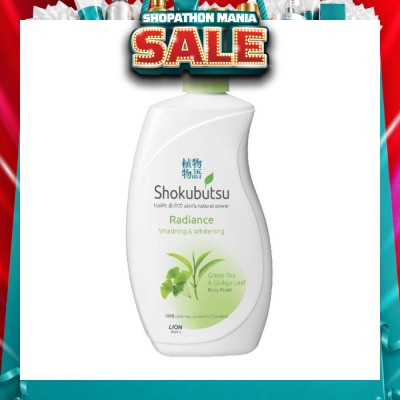 SHOKUBUTSU - Radiance Body Foam 900ml - Vitalizing & Whitening