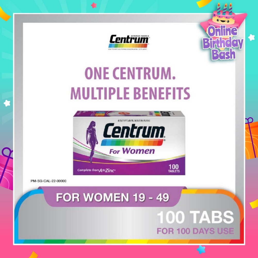 Women 100 Tablets