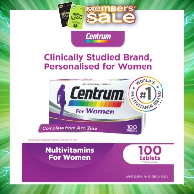 CENTRUM - Women 100 Tablets