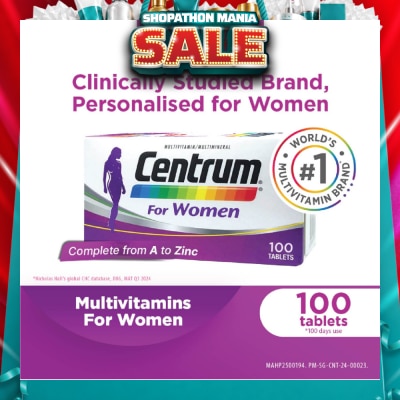 CENTRUM - Women 100 Tablets