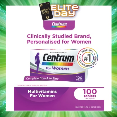 CENTRUM - Women 100 Tablets