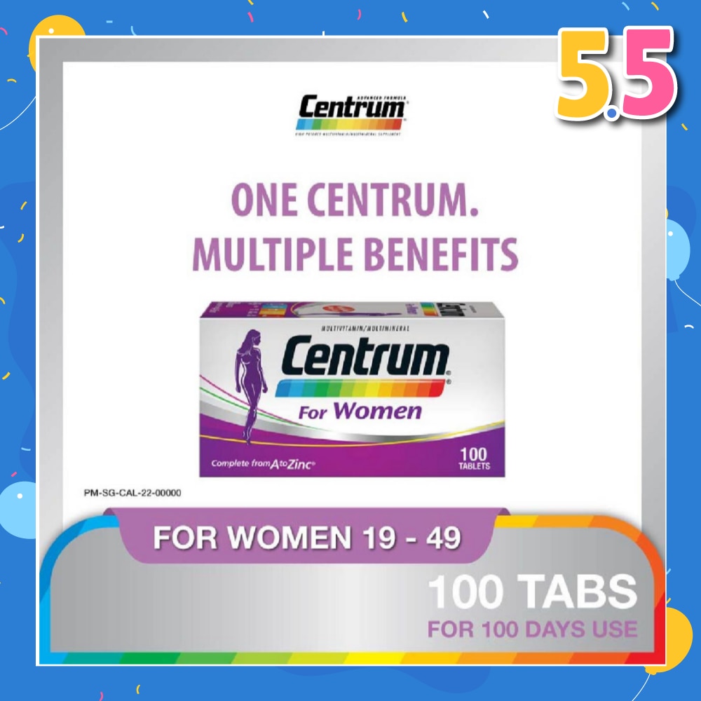 Women 100 Tablets