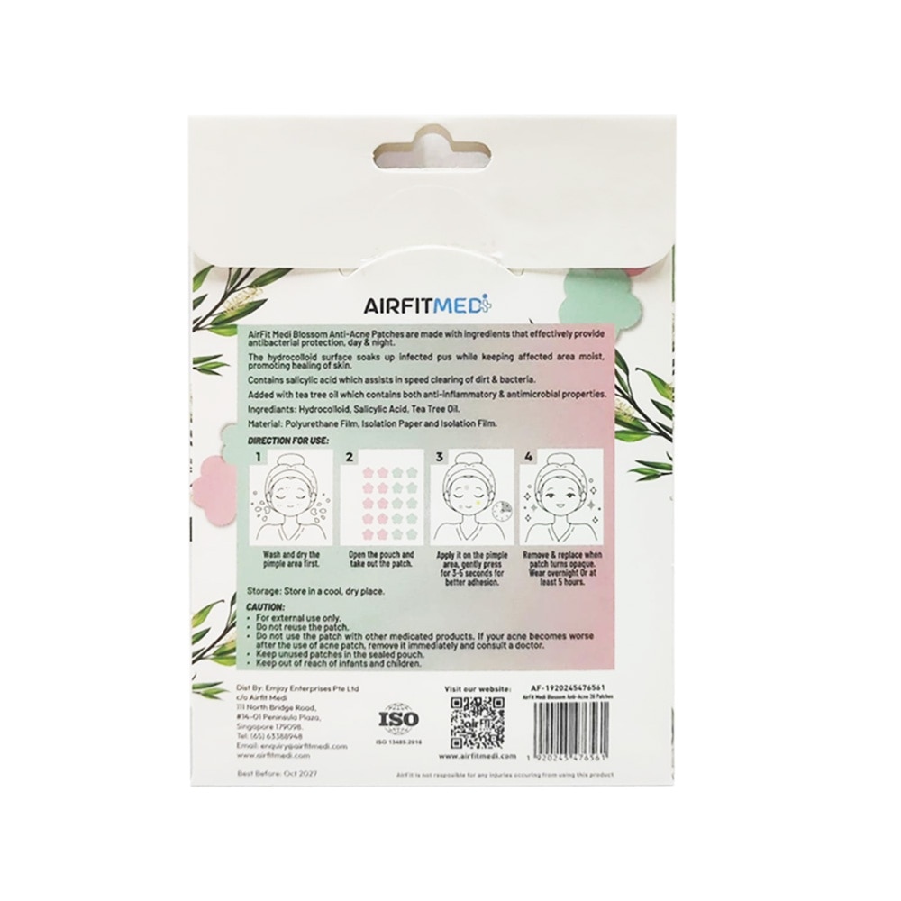 Blossom Anti-Acne Patch (With Salicylic Acid & Tea Tree Oil) 20s