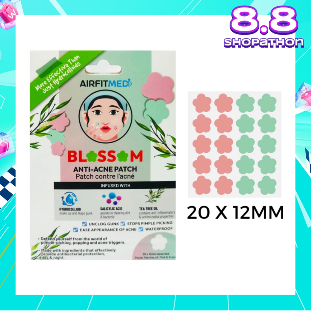 Blossom Anti-Acne Patch (With Salicylic Acid & Tea Tree Oil) 20s