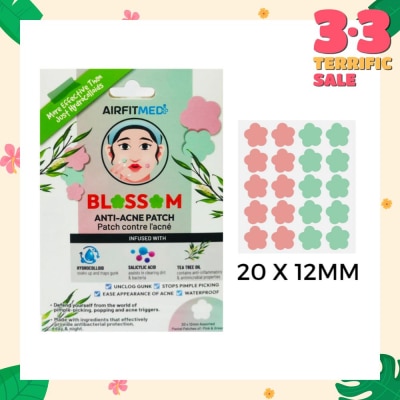 AIRFIT MEDI Blossom Anti-Acne Patch (With Salicylic Acid & Tea Tree Oil) 20s