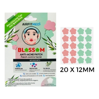 AIRFIT MEDI Blossom Anti-Acne Patch (With Salicylic Acid & Tea Tree Oil) 20s