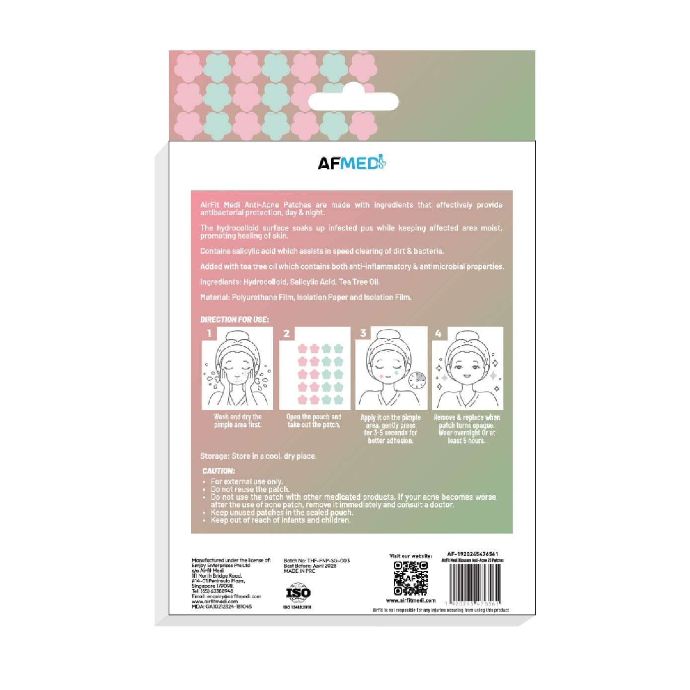 Blossom Anti Acne Patch (With Salicylic Acid & Tea Tree Oil) 20s image
