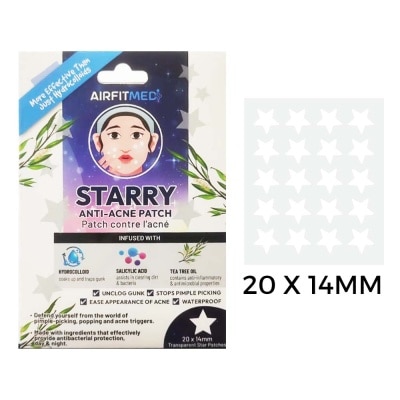 AIRFIT MEDI Starry Anti-Acne Patch (With Salicylic Acid & Tea Tree Oil) 20s