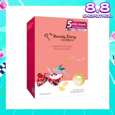 MY BEAUTY DIARY Imperial Bird's Nest Emolliating Mask 8s