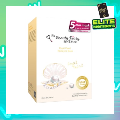 MY BEAUTY DIARY Royal Pearl Radiance Mask 8s