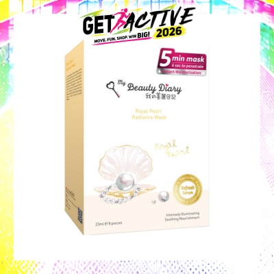 MY BEAUTY DIARY - Royal Pearl Radiance Mask 8s image