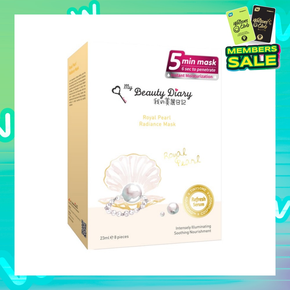Royal Pearl Radiance Mask 8s