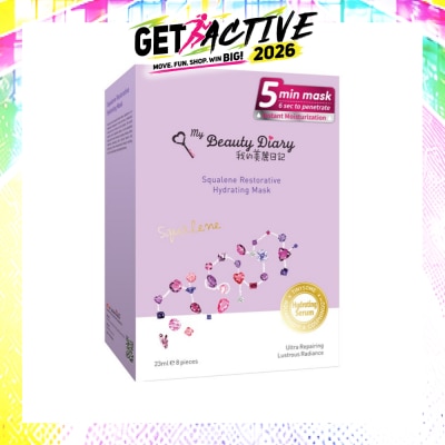MY BEAUTY DIARY - Squalene Restorative Hydrating Mask 8s image