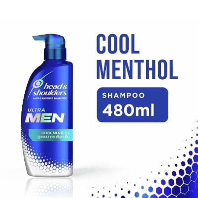 HEAD & SHOULDERS Ultra Men Cool Menthol Shampoo 480ml