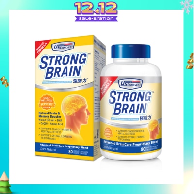 US CLINICALS StrongBrain 80's