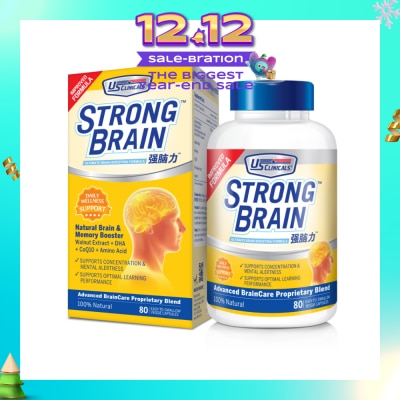 US CLINICALS StrongBrain 80's