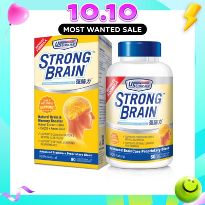 US CLINICALS StrongBrain 80's image