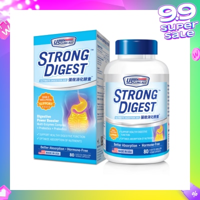 US CLINICALS StrongDigest 80's