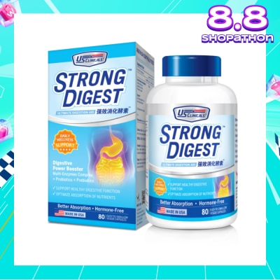 US CLINICALS StrongDigest 80's