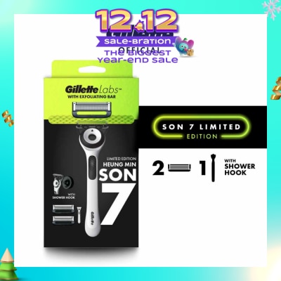GILLETTE Labs x Son 7 Limited Edition With Exfoliating Bar Razor For Men 1s